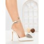 Pantofi Stiletto 8N25-25 WHITE | CINK ME