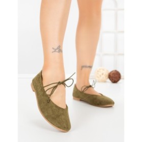 Balerini Dama PS888-16 ARMY GREEN | CINK ME
