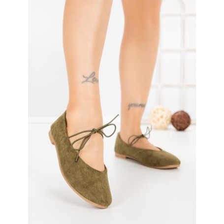 Balerini Dama PS888-16 ARMY GREEN | CINK ME