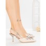 Pantofi Stiletto 13GB-22 CHAMPAGNE | CINK ME