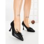 Pantofi Stiletto L09-1 BLACK | CINK ME