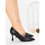 Pantofi Stiletto L09-1 BLACK | CINK ME