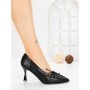 Pantofi Stiletto L09-1 BLACK | CINK ME