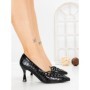 Pantofi Stiletto L09-1 BLACK | CINK ME