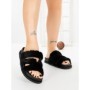Papuci Dama cu Talpa Joasa LB510-108 BLACK | CINK ME