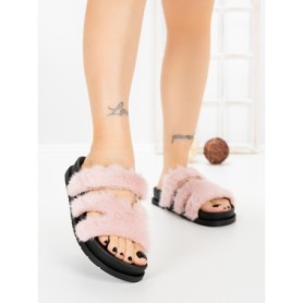 Papuci Dama cu Talpa Joasa LB510-108 PINK | CINK ME