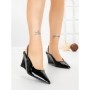 Pantofi Stiletto GH5-5 BLACK | CINK ME