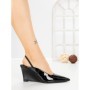 Pantofi Stiletto GH5-5 BLACK | CINK ME
