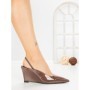 Pantofi Stiletto GH5-5 BROWN | CINK ME
