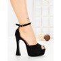 Pantofi Stiletto KL63-7 BLACK | CINK ME