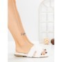 Papuci Dama cu Talpa Joasa LB510-109 WHITE | CINK ME
