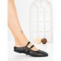 Papuci Dama cu Talpa Joasa PS888-33 BLACK | CINK ME
