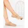 Papuci Dama cu Talpa Joasa PS888-33 KHAKI | CINK ME