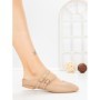 Papuci Dama cu Talpa Joasa PS888-33 KHAKI | CINK ME