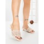 Papuci Dama cu Talpa Joasa Y05P-16 BEIGE | CINK ME