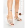 Papuci Dama cu Talpa Joasa Y05P-16 BEIGE | CINK ME