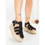 Sandale Dama cu Platforma MT21-7 BLACK | CINK ME