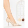 Pantofi Stiletto 13GB-21 CHAMPAGNE | CINK ME