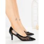 Pantofi Stiletto 8N37-35 BLACK | CINK ME