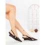 Pantofi cu Toc mic L09-2 BROWN | CINK ME