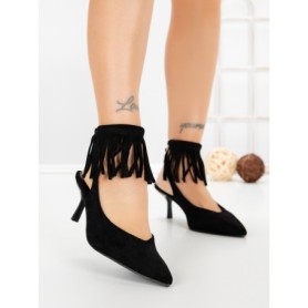 Pantofi Stiletto GH5-20 BLACK | CINK ME