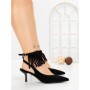 Pantofi Stiletto GH5-20 BLACK | CINK ME