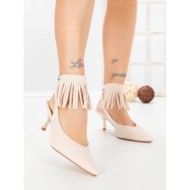 Pantofi Stiletto GH5-20 BEIGE | CINK ME