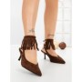 Pantofi Stiletto GH5-20 BROWN | CINK ME