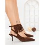 Pantofi Stiletto GH5-20 BROWN | CINK ME