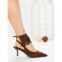 Pantofi Stiletto GH5-20 BROWN | CINK ME