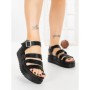Sandale Dama cu Platforma 98-142 BLACK | VIVIRICH