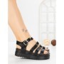 Sandale Dama cu Platforma 98-142 BLACK | VIVIRICH
