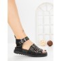 Sandale Dama cu Platforma SX-18 BLACK | VIVIRICH