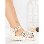 Sandale Dama cu Platforma SX-18 BEIGE | VIVIRICH