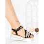 Sandale Dama cu Platforma 98-252 BLACK | VIVIRICH