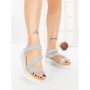 Sandale Dama cu Platforma 98-252 BLUE | VIVIRICH