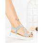 Sandale Dama cu Platforma 98-252 BLUE | VIVIRICH