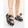 Papuci Dama cu Platforma 218-620 BLACK | VIVIRICH