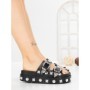 Papuci Dama cu Platforma 218-620 BLACK | VIVIRICH