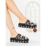 Papuci Dama cu Platforma 218-620 BLACK | VIVIRICH