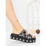 Papuci Dama cu Platforma 218-620 BLACK | VIVIRICH