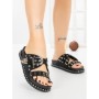Papuci Dama cu Talpa Joasa 98-20 BLACK | VIVIRICH