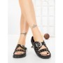 Papuci Dama cu Talpa Joasa 98-20 BLACK | VIVIRICH