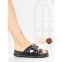 Papuci Dama cu Talpa Joasa 98-20 BLACK | VIVIRICH
