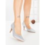 Pantofi Stiletto 698 SILVER | VIVIRICH