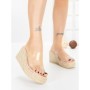 Papuci Dama cu Platforma 1-820 NUDE | VIVIRICH