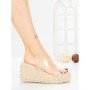 Papuci Dama cu Platforma 1-820 NUDE | VIVIRICH