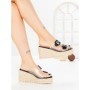 Papuci Dama cu Platforma 1-818 BLACK | VIVIRICH