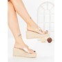 Papuci Dama cu Platforma 1-818 NUDE | VIVIRICH