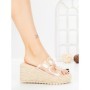 Papuci Dama cu Platforma 1-818 NUDE | VIVIRICH